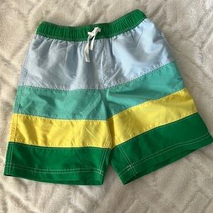 Colorblock Swim Trunks